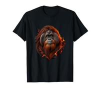 Orangutan tra frammenti di Pietra Calda Maglietta