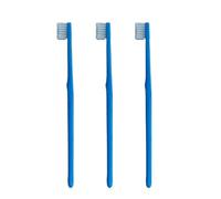 Oranurse Spazzolino da denti e gengive sensibili, con setole extra morbide sostenibili, per adulti e bambini, spazzolino manuale per igiene orale e igiene orale, testa extra piccola (3 confezioni)