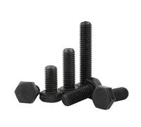 ORANXIN M10 x 80mm 2 Pcs Grado 12.9 Acciaio Bulloni esagonali Viti a testa esagonale Alta forza Metrico Meccanico Elementi di fissaggio