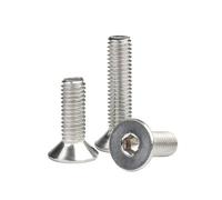 ORANXIN M12 x 70mm 1 Pcs Bulloni a testa svasata Acciaio inossidabile 304 Esagonale Tappo presa Vite Testa piatta Bulloni a brugola Viti a macchina