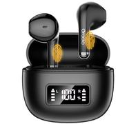 oraolo Cuffie Bluetooth, Cuffie Bluetooth in Ear 5.4 con 4 Microfoni ENC con Display LED, Cancellazione del Rumore, Mini Auricolari Bluetooth Stereo HiFi con Riproduzione 30H, Ricarica Rapida USB-C