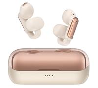 oraolo Cuffie Bluetooth Open-Ear, Clip-On Auricolari Aperti Bluetooth 5.4, Cuffie On Ear Aperti Controllo Touch 32H Cancellazione del Rumore IPX6 Impermeabile per Sport Fitness, Oro Rosa
