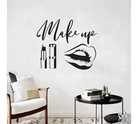 Orari del salone Decalcomanie Logo di bellezza parete per l'arte della nursery murales bellezza interno camera da letto Vinile 43x37cm