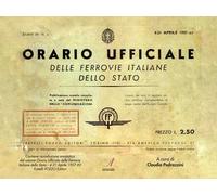 Orario ufficiale delle Ferrovie Italiane dello Stato.