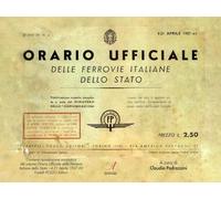 Orario ufficiale delle Ferrovie Italiane dello Stato.