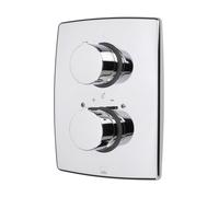 Oras Cubista rubinetto per doccia da incasso con termostato cromo 2887