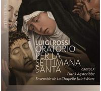ROSSI, L. - ORATORIO PER LA SETTIMANA