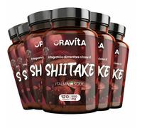 Oravita SHIITAKE Estratto Titolato 30% per Colesterolo, Immunità e Vit