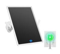 Orayafid Ripetitore solare da esterno resistente alle intemperie, amplificatore di segnale Internet wireless 2,4 GHz con energia solare + batteria da 20000 mAh, senza zone morte WiFi per la