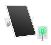 Orayafid Ripetitore solare da esterno, taglierina per percorsi Wi-Fi resistente alle intemperie - Booster di segnale Internet wireless da 2,4 GHz con energia solare e batteria da 20000 mAh, nessuna