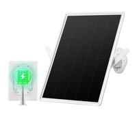 Orayafid Ripetitore solare da esterno, taglierina per percorsi Wi-Fi resistente alle intemperie - Booster di segnale Internet wireless da 2,4 GHz con energia solare e batteria da 20000 mAh, nessuna