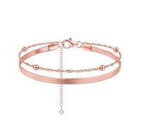 ORAZIO 1 Pezzi Bracciale Donna Argento 925 Bracciali Braccialetto Donna Regolabile Braccialetti Gioielli Donna