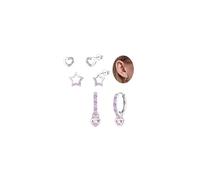 ORAZIO 3 Paia Orecchini Bambina Argento 925 Orecchini Cerchio Set Orecchini Bambina Anallergici Orecchini Donna Argento 925 Regali di Gioielli