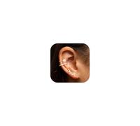 Orazio 3Pcs Ear Cuff Orecchini Donna Orecchini Senza Buco Donna Polsini | Earcuff Placcato Oro 16 Carati Color Argento Orecchini Clip Cartilagine Earcuffs Orecchini Finti Donna Regolabile
