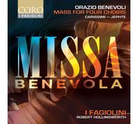 Orazio Benevoli Orazio Benevoli: Missa Benevola/Carissimi: Jephte: Mass for (CD)
