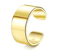 ORAZIO Orecchini a Polsino dell'orecchio in Argento Sterling 925 CZ Orecchini a Polsino con Cartilagine Elica Finta Non Perforanti Orecchini con Polsini a Conchiglia per Donne