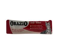 Orazio Soft Bites Snack per gatti 10 gr (scadenza: 30/03/2026) - Pollo e manzo - 1° ORDINE? scegli lo sconto BZR5 / BZR20 + 200 punti fedeltà