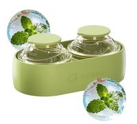 Orb Mold - Flexible Ice Ball Press, Cocktail Sphere with Creator, Kitchen Beverage Tool, Party Drink Enhancer, Cooling Form for Producing Smooth Round Spirits Refreshment Events Outdoor Patio