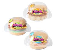 ORB™ Stretchee Foodz - Menu Segreto 3 Pack - Mix n' Match, Stretch, & Even Squeeze questo trio di hamburger e sandwich per alleviare lo stress! Originale sensoriale/Fidget Play Food Toys per bambini e