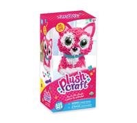 ORB The Factory PlushCraft Kitty 3D Rosa/Bianco/Blu 5"""" x 4"""" x 10"""" (72889)