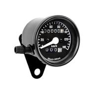 ORBANA Contagiri Indicatore Tachimetro Contachilometri Universale per Moto 12v con Retroilluminazione Puntatore retrò Contagiri Kmometro Parti Modificate
