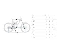 Orbea Bicicletta Da Mtb Occam Lt M30 29´´ Xt M8200 Sgs Shadow Plus 2027 Ivory White / Nickel Gloss