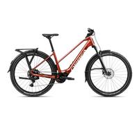 Orbea kemen adv 30 mid electric trekking bike shimano cues 9s 540 wh 29 mars red orange 2025