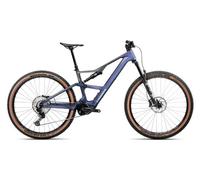 Orbea rise sl m20 mtb elettrica a sospensione completa shimano slx 12s 630 wh 29 tanzanite blue carbon visualizza 2025