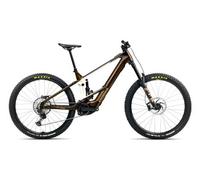 Orbea wild m10 mtb elettrica a sospensione completa shimano slx deore xt 12s 750 wh 29 caramel brown carbon view 2025