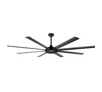 Orbegozo CF 118200 Ventilador de Techo con Aspas de Gran Tamaño y Mando a Distancia 60W Negro