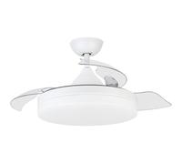 Orbegozo CP 122105 Ventilatore da Soffitto con Luce LED 35W Bianca