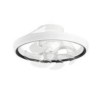 Orbegozo CP 149035 - Ventilatore da soffitto BOX FAN DC, diametro pale 33 cm, 6 velocità, luce LED 40 W SMD 3600 lumen, silenzioso