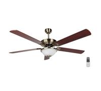 Orbegozo CP 80142 Ventilatore da Soffitto Elegance - Silenzioso e Potente - 5 Pale Reversibili - - Nouvo