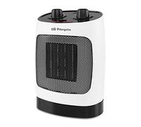Orbegozo CR 5032 - Riscaldatore in ceramica, 2 livelli di potenza, modalità ventola, oscillante, maniglia, protezione da surriscaldamento, 2000 W