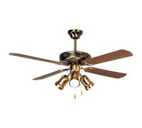 Ventilatore da soffitto con luce Orbegozo CT 30132 M. 60W