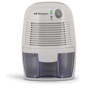 Orbegozo DH 250 Deshumidificador Compacto - Absorbe 250ml/Dia - sin Compresor - Respetuoso con el Medio Ambiente - Ideal para E