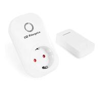 Orbegozo ENM 2000 Smart Plug con telecomando - Controllo senza batteria - Portata 150M - Potenza massima 3680W - Protezione da sovraccarico