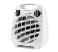 Orbegozo FH 5041,termoventilatore, 2000 W, 3 posizioni di funzionamento, calore istantaneo, sistema di sicurezza antiribaltamento, design verticale, funzione ventola, colore bianco