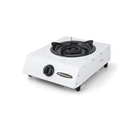 Orbegozo FO 1600 Hornillo a Gas Blanco - Encendido Piezoelectrico - Quemador de Triple Corona - Versatil y Practico - Ideal par