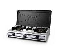 Fornello a gas butano/propano Orbegozo FO 3500 3 zone in acciaio inossidabile