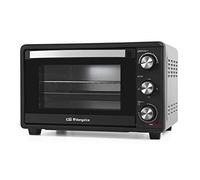 Orbegozo HO 255 - Forno elettrico da tavolo, 25 l, timer, termostato regolabile, vassoio raccogli briciole, 1500 W