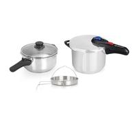 Orbegozo HP 4566 Set di 2 pentole a pressione 4/6 litri