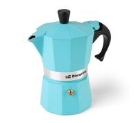 Orbegozo KFV 345 Caffettiera Italiana 3 Tazze Menta