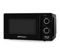 Orbegozo Mi 2117 Microondas - Capacidad 20L - Potencia 700W - 6 Niveles de Potencia - Temporizador 30min - Color Negro