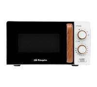 Microonde Orbegozo Mi 2122 - Capacità 20 litri - Potenza 700 W - 6 livelli di potenza - Timer 30 minuti - Scongelamento - 230 V