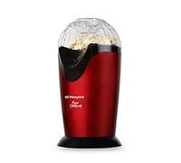 Orbegozo PA 4300 - Macchina per popcorn portatile, senza olio, funzionamento rapido, secchio di misurazione, 1000 W, rosso metallizzato