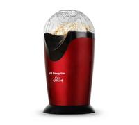 Macchina per popcorn portatile Orbegozo PA 4300 1000 W Rosso metallizzato