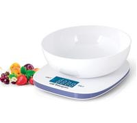Orbegozo PC 1014 Peso da cucina elettronico - Precisione 1g - Piattaforma in vetro - Display LCD blu - CapacitÃ 5Kg - Includ