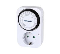 Orbegozo PG 02, presa temporizzata programmabile, programmatore 24 ore, riduce i consumi, intervalli di 15 minuti, facile utilizzo