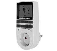 Orbegozo PG 25 programmatore digitale settimanale, 16 programmi, flessibilità di utilizzo 24/7, modalità di funzionamento: on/off/Auto, batteria inclusa, nero